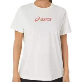 Asics Women Training Core Tennis Tee - Cream