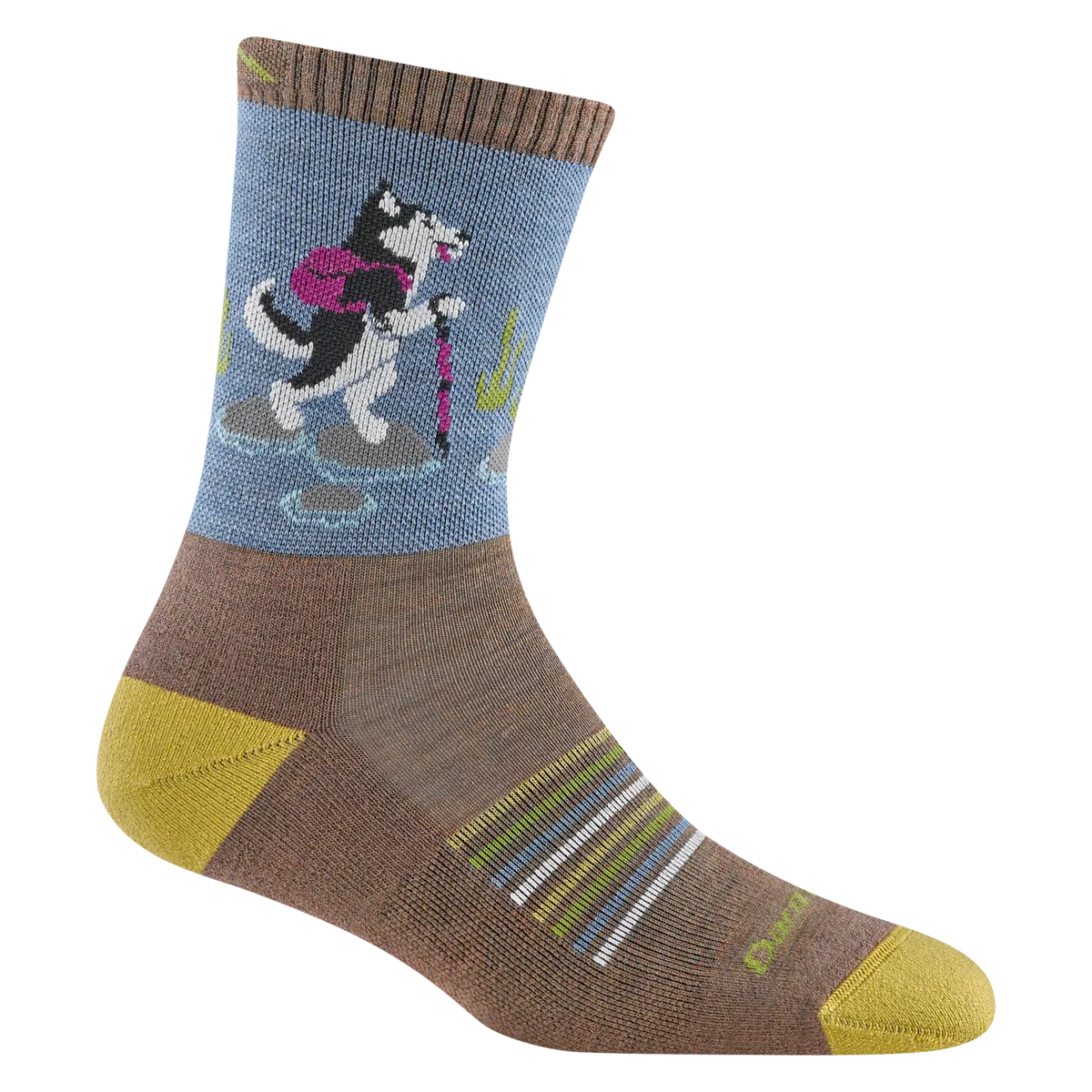 Critter Club Micro Crew Lightweight Hiking Sock