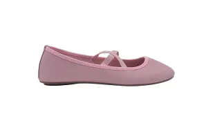 Womens dELiAs Slip-On Ballet Flats with Elastic Straps - Comfortable and Stylish Footwear