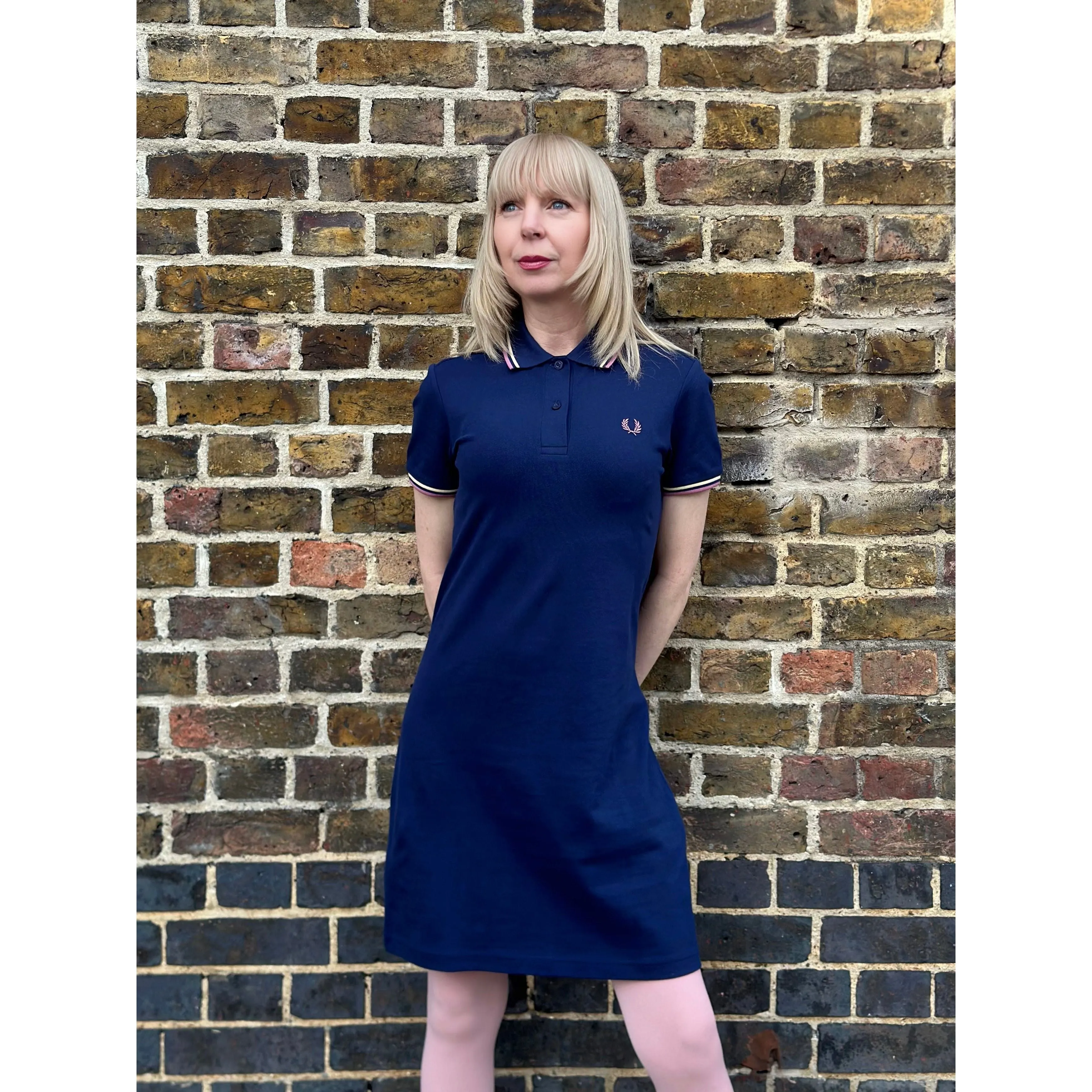 Fred Perry - Women's D3600 Twin Tipped French Navy - Dress