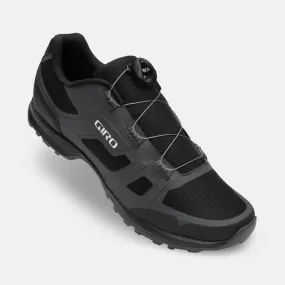 Giro Gauge BOA Bicycle Shoes Dark Shadow/Black 48