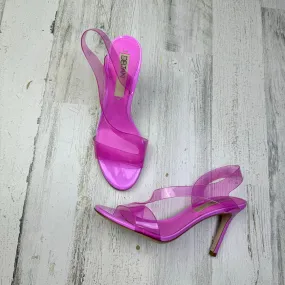 Pink Sandals Heels Stiletto Clothes Mentor, Size 9