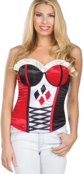 Rubie's Women's Sexy Harley Quinn Corset