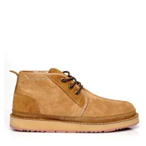 Mens UGG Ankle Boots - Casual Lace-up, Stylish and Comfortable